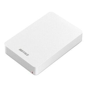 �o�b�t�@���[ �|�[�^�u��HDD 4TB USB3.1(Gen.1) �z���C�g �ϏՌ� HD-PGF4.0U3-GWHA
