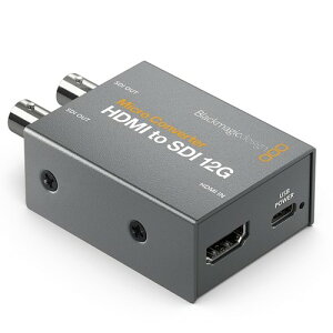 Blackmagic Design CONVCMIC/HS12G/WPSU Micro Converter HDMI to SDI 12G PSU(�p���[�T�v���C�t��)