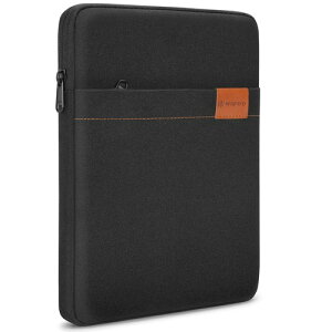 NIDOO �^�u���b�g�P�[�X 8�C���` ���b�v�g�b�v�P�[�X (8.3 iPad Mini 6 / 7.9 iPad Mini 5 / 8 MatePad T 8 / 8 Smart Tab M8 / 8.7 Galaxy Tab A7 Lite) �����|�[�`/Tablet Laptop Sleeve 8, �u���b�N