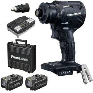 �p�i�\�j�b�N(Panasonic) �[�d�h�����h���C�o�[ EZ1DD3 �A�^�b�`�����g�Z�b�g �yONE ATTACH�Ή��z (18V 5.0Ah�d�r�p�b�N×2��/�[�d��/�L�C���X�`���b�N�A�^�b�`�����g/�v���X�`�b�N�P�[�X�t) EXENA �f��