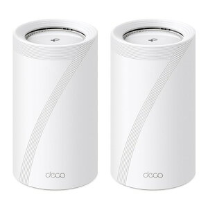 TP-Link WiFi ����LAN ���b�V��Wi-Fi wifi 7 11be 10Gbps�C�[�T�l�b�g�|�[�g 5760Mbps(6GHz) + 5760Mbps(5GHz)+ 1376Mbps(2.4GHz) Deco BE85 2-pack