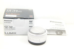 �p�i�\�j�b�N(Panasonic) �W���Y�[�������Y �}�C�N���t�H�[�T�[�Y�p ���~�b�N�X G VARIO 12-32mm/F3.5-5.6 ASPH./MEGA O.I.S. �V���o�[ H-FS12032-S