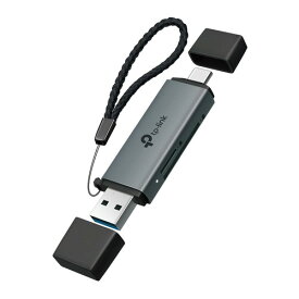 TP-Link SDカードリーダー USB3.0 高速転送 Type-C/Type-A 2-in-1 SD/microSD対応 マイクロ SD iPhone/Android/iPad/PC UHS-I 最大200MB/s OTG対応 1年 UA430D