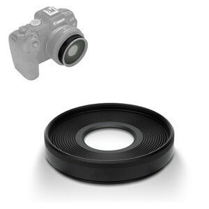 JJC EW-55 �����Y�t�[�h �˂����ގ� �t�[�h Canon RF 28mm F2.8 STM �����Y �p �L���m�� Canon EOS R RP R5 R8 R6 R6II �ȂǃJ���� �ɑΉ� EW-55 �����Y�t�[�h �݊�