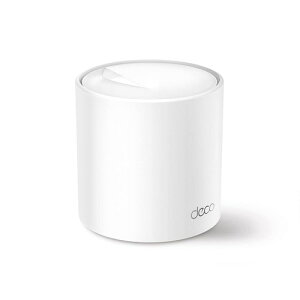 TP-Link WiFi ����LAN���[�^�[ Wi-Fi6 2402 + 574 Mbps HE160 ���b�V��Wi-Fi�V�X�e�� Deco X3000 1-pack