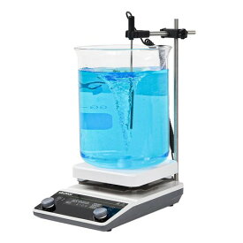 LACHOI マグネチックスターラー 50-2000RPM ホットスターラー 攪拌容量20L(H2O)まで 加熱 回転子付 タイマー 日本語説明書付