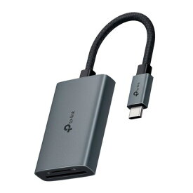 TP-Link 2-in-1 USB3.0 Type-C SD & microSD 【 SD/SDHC/SDXC/microSD/microSDHC/microSDXC 対応】 カードリーダー UA440C