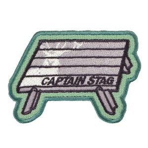 �L���v�e���X�^�b�O(CAPTAIN STAG) �A�E�g�h�A CS�f�U�C�����b�y�� �A���~���[���e�[�u���R���p�N�g 76×52mm UM-1632