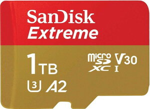 SanDisk microSD 1TB UHS-I U3 V30 �����ő�130MB/s Full HD & 4KExtreme SDSQXAV-1T00-GH3MA �V�p�b�P�[�W �\���b�h�X�e�[�g�h���C�u