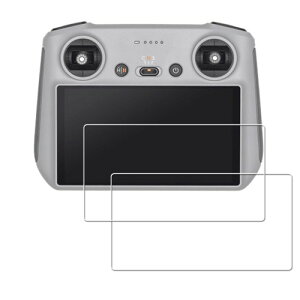 �y2���Z�b�g�zKPNS ���{�f�ސ� �����K���X DJI Mini 4 pro/Air 3/Air 3 S/Mavic 3 Pro/Mini 3/Mini 3 Pro/Air 2S RC/RC 2 �����R���A�N�Z�T���[ ���M�@ �p �K���X�t�B���� �����K���X �J�o�[ �ی�t�B����