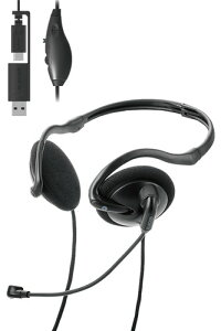 �G���R�� �w�b�h�Z�b�g USB C & USB-A �܂��� �l�b�N�o���h �L�� �}�C�N�t�� �P��w���� �m�C�Y�L�����Z�����O �y�� ���^ ���ʒ��� �yAI PC�Ή��z �u���b�N HS-NB11SCBK