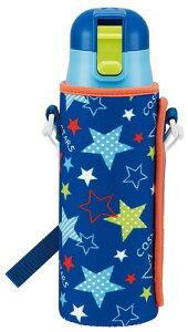 �X�P�[�^�[(Skater) ������ �X�e�����X ���� 470ml �{�g���J�o�[�t�� �� �j�̎q KSDC437605