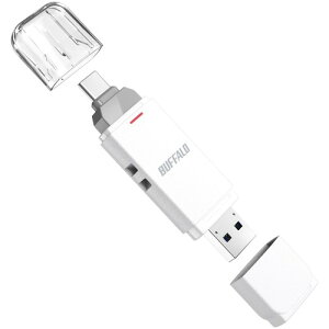 �o�b�t�@���[ �|�[�^�u��SSD 2TB Type-C/A USB3.2Gen2 600MB/s �z���C�g