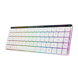 ASUS �Q�[�~���O�L�[�{�[�h ROG Falchion RX Low Profile 65% ���C�����X���J�j�J���L�[�{�[�h ROG RX���w���[�v���� 26.5mm���^�݌v �L�[�{�[�h �É��d�l �g���v�����[�h�ڑ� �}���`�f�o�C�X�ؑ� macOS��