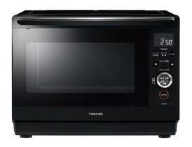 TOSHIBA(東芝) スチームオーブンレンジ 石窯ドーム 26L ER-YD80(K) ホワイト 250°C 1段調理 フラットテーブル 電子レンジ 赤外線センサー ノンフライ調理 簡単お手入れ 小型 新生活 一人暮らし 二人