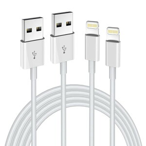 �y2026�V�� MFi�F�؁z iphone �[�d�P�[�u�� ���C�g�j���O�P�[�u�� 2M/2M 2�{ �[�d�� �P�[�u�� �����f�[�^�]�� �ő�2.4A�}���[�d �f���h�~ �����ϋviPhone14/14 Pro/13/13 Pro/12/11/X/8/8plus/7/6/iPad �e��Ή�(�s