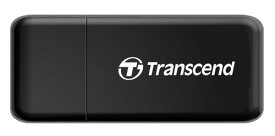 トランセンドジャパン Transcend USB 3.1 Super Speed カードリーダー (SD/SDHC UHS-I/SDXC UHS-I/microSDXC UHS-I 対応) ブラック TS-RDF5K