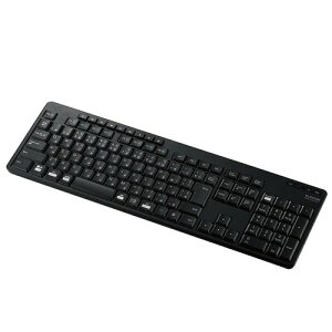 �G���R�� ���C�����X�L�[�{�[�h Bluetooth �É� �R�� �e���L�[�t 3��}���`�y�A�����O�Ή� iPad/macbook/Surface/Chromebook �u���b�N TK-FBM118SKBK