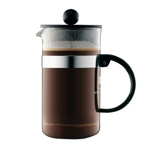 BODUM �{�_�� BISTRO NOUVEAU �r�X�g���k�[���H�[ �t�����`�v���X �R�[�q�[���[�J�[ 350ml �u���b�N 1573-01
