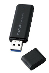 �G���R�� �O�t��SSD 500GB �|�[�^�u�� USB 5Gbps / USB3.2(Gen2)�Ή� ���^ �L���b�v�� �u���b�N ESD-EMC0500GBK