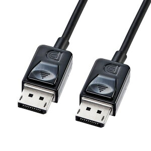 �T�����T�v���C(Sanwa Supply) DisplayPort �P�[�u�� 1.0m �u���b�N KC-DP1K