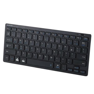 �G���R�� Bluetooth �}���`�y�A�����O �~�j�L�[�{�[�h �p���^�O���t�� �y�ʁE���^ 3�䓯���y�A�����O mac OS/iPad OS/Window OS�Ή� �u���b�N TK-FBP102BK/EC