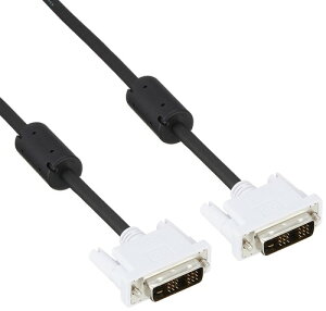 �G���R��(ELECOM) �f�B�X�v���C�P�[�u�� DVI-D24pin �V���O�������N �f�W�^�� 5m �u���b�N CAC-DVSL50BK