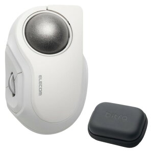 �G���R�� �g���b�N�{�[���}�E�X bitra �É� �l�����w���� Bluetooth ����2.4GHz 2��}���`�y�A�����O 5�{�^�� ��p���[�P�[�X�t �z���C�g M-MT2MRSAWH