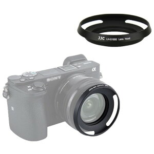 JJC �˂����ݎ� �\�j�[�����Y�t�[�h �����Y�t�[�h �����Y�J�o�[ Sony E PZ 16-50mm F3.5-5.6 OSS SELP1650 & Nikon 1 NIKKOR 10mm F2.8 �����Y �Ή� �\�j�[ ZV-E10 II ZV-1F ZV-E10 A6600 A6300 A6100 A6000 A5100 A5000 �j�R�� J1 �L