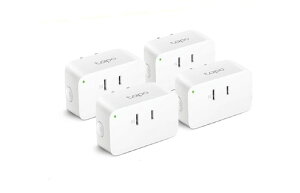 TP-Link WiFi �X�}�[�g�v���O ���u���� �������R���Z���g Echo �V���[�Y/Google �z�[�� �Ή� �����R���g���[�� �T�[�L�����[�^�[ �n�u�s�v Tapo P105 4�Z�b�g