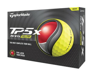 �e�[���[���C�h(TAYLOR MADE) TMJ24 TP5x YLW JPN 12���� �e�B�[�s�[�t�@�C�u �G�b�N�X �C�G���[ �S���t�{�[�� 2024�N���f�� �C�G���[