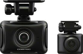 コムテック ドライブレコーダー ZDR027 前後2カメラ 前後STARVIS 搭載 200万画素 Full HD GPS 32GBmicroSDカード付属 後続車両接近お知らせ機能 駐車監視機能 高速起動