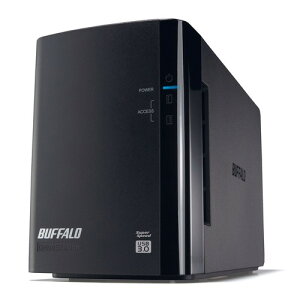BUFFALO �~���[�����O USB3.0 �O�t�n�[�h�f�B�X�N 2�h���C�u 8TB HD-WL8TU3/R1J