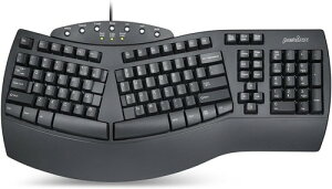 Perixx(�y���b�N�X) PERIBOARD-512BUS �G���S�m�~�N�X �L�[�{�[�h �L�� �p��z�� �t���T�C�Y ���E�����^ �l�ԍH�w 104�L�[ ���̃J�[�u �F�≊�h�~ �y���K�ۏؕi�z(�L���E�u���b�N)