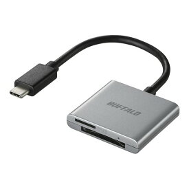 バッファロー USB3.2Gen1 Type-C カードリーダー 2-in-1 BSCR115U3CSV
