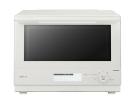 パナソニック オーブンレンジ スチーム ビストロ 30L 2段 スイングサーチ赤外線センサー ホワイト NE-BS8D-W