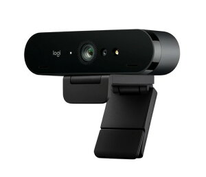 Logitech �E�F�u�J���� BRIO 4K Windows Hello�Ή� Ultra HD Web�J���� �r�W�l�X���� �E���g��HD RightLight3 ��Ɠx�Ή� Windows Mac C1000eR [�C�O�p�b�P�[�W�i]
