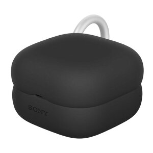 �\�j�[(SONY) LinkBuds Clip�p�P�[�X�J�o�[ �u���b�N WF-LC900��p HACLC900CABC