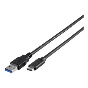 �o�b�t�@���[ USB AtoC 1.0m �u���b�N BSUAC31110BK
