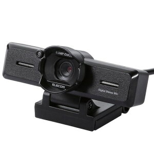 �G���R�� WEB�J���� UCAM-C980FBBK �t��HD 30FPS 800����f �X�e���I�}�C�N���� �����׃K���X�����Y �����Y�t�[�h�t �P�[�u����1.5m �u���b�N