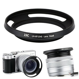 JJC ���^�� �����Y�t�[�h �˂����ގ� �x�m�t�B���� Fujifilm Fujinon XC 15-45mm F3.5-5.6 OIS PZ �����Y �p X-T4 X-T200 X-A7 X-Pro3 X-Pro2 X-T3 X-T2 X-T1 X-T30 X-T20 X-T10 �ɑΉ� ����