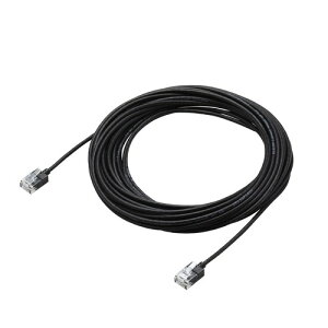 �G���R�� LAN�P�[�u�� CAT6A 10m �X�[�p�[�X���� �u���b�N ECLD-GPASSBK10