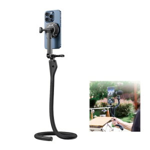JJC �}�O�l�b�g �X�}�z�X�^���h Magsafe�Ή� �t���L�V�u���A�[�� �Ȃ���� ���B��_ �X�}�z�z���_�[ �B�e�X�^���h iPhone 17 16 15 14 Pro Max Android HERO13 12 DJI Osmo Action 6 5 pro 4 3 insta360 X6 X4 Air �A�N�V��
