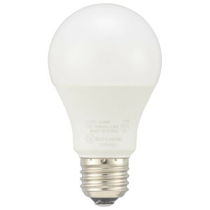 �I�[��(OHM) LED�d�� E26 60�`���� ���́E���ÃZ���T�[�t �����F/LDA7D-G-MW 06-5584 �I�[���d�@