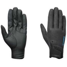 シマノ(SHIMANO) 03 タイタニューム・アルファ グローブ 指出し GL-052Y ブラック 2XL