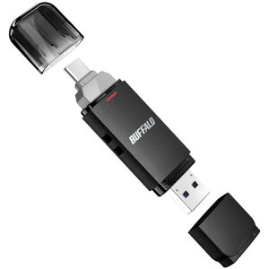 �o�b�t�@���[ �|�[�^�u��SSD 500GB Type-C/A USB3.2Gen2 600MB/s �u���b�N