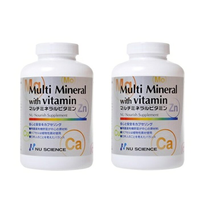 ニューサイエンス マルチ ミネラル/ビタミン 2本セット ニューサイエンス マルチ ミネラル/ビタミン 2本セット