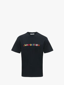 JW Anderson ロゴエンブロイダリー Tシャツ