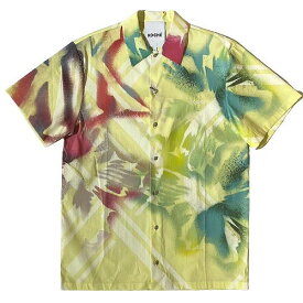 KOCHÉ コシェ abstract-print short-sleeve shirt シャツ