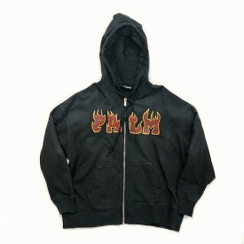 Palm Angels パームエンジェルス LOGO ZIP HPPDIE ジップフーディー